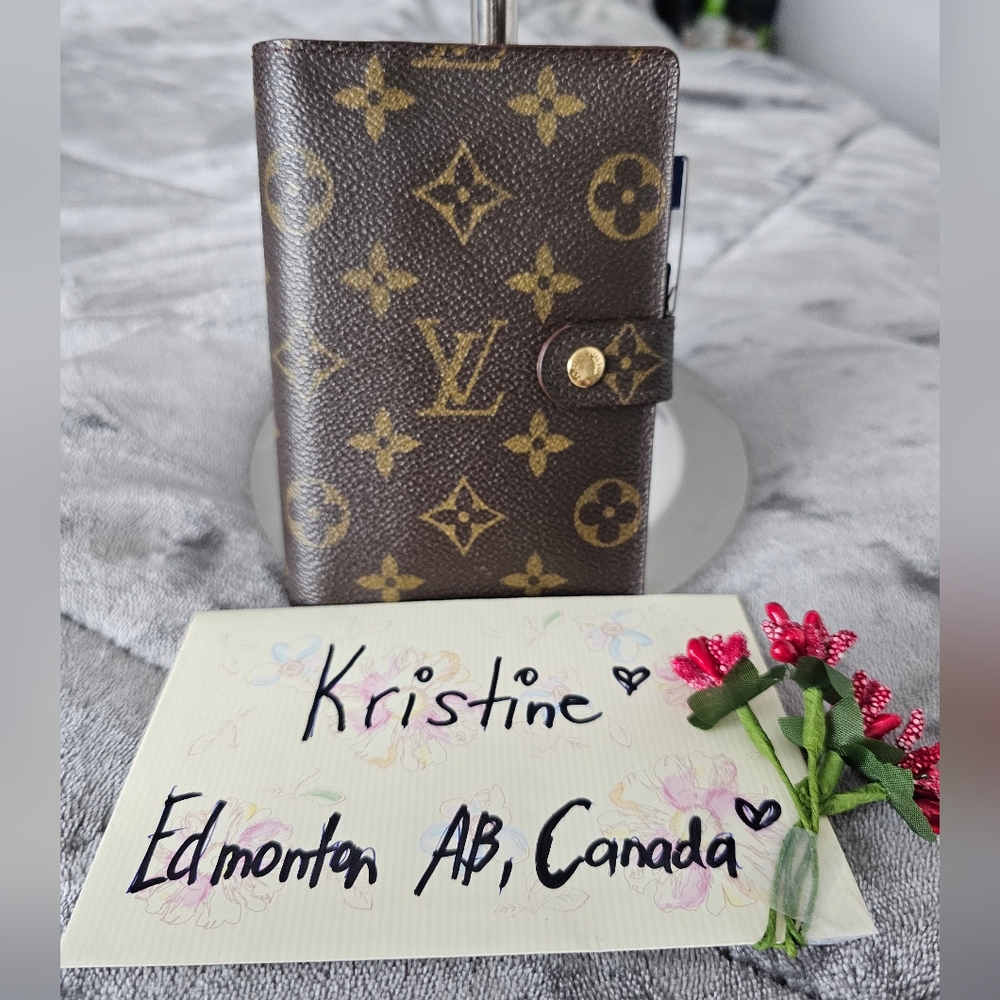Small Ring Agenda cover with orginal refill